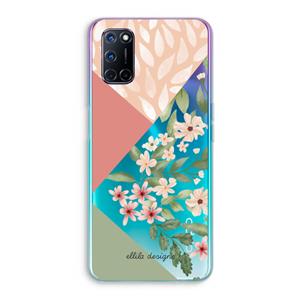 CaseCompany Sweet heaven geometrics: Oppo A92 Transparant Hoesje