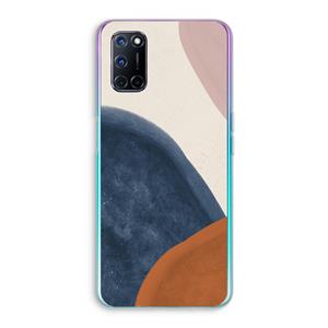 CaseCompany Geo #1: Oppo A92 Transparant Hoesje