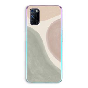 CaseCompany Geo #6: Oppo A92 Transparant Hoesje