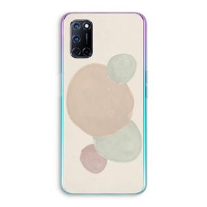 CaseCompany Geo #9: Oppo A92 Transparant Hoesje