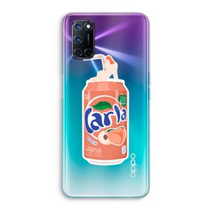 CaseCompany S(peach)less: Oppo A92 Transparant Hoesje
