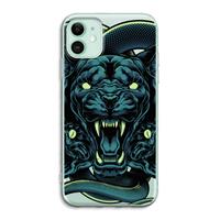 CaseCompany Cougar and Vipers: iPhone 11 Transparant Hoesje