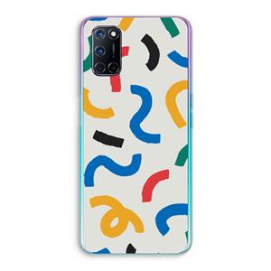 CaseCompany Illustratieve pop 2: Oppo A92 Transparant Hoesje