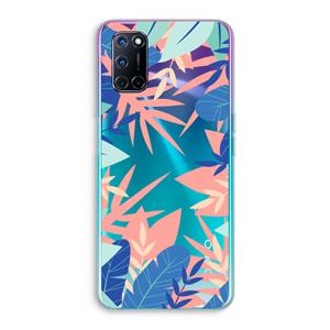CaseCompany Tropisch: Oppo A92 Transparant Hoesje