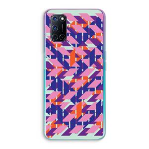 CaseCompany Skew Blush 3: Oppo A92 Transparant Hoesje