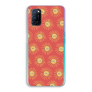 CaseCompany Zon: Oppo A92 Transparant Hoesje
