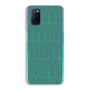 CaseCompany Swirls: Oppo A92 Transparant Hoesje
