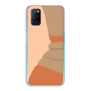 CaseCompany Bikini: Oppo A92 Transparant Hoesje