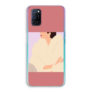CaseCompany Cosy: Oppo A92 Transparant Hoesje