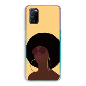 CaseCompany Golden hour: Oppo A92 Transparant Hoesje