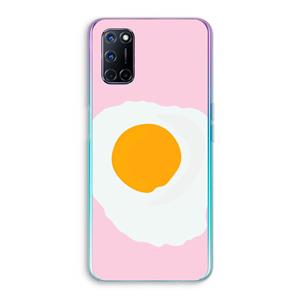 CaseCompany Sunny side up: Oppo A92 Transparant Hoesje