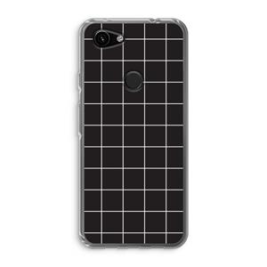 CaseCompany Rooster 2: Google Pixel 3a Transparant Hoesje