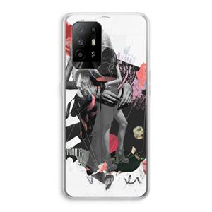 CaseCompany Dissimulation du réel: Oppo A95 5G Transparant Hoesje