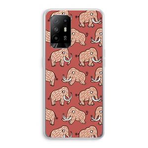 CaseCompany Mammoet: Oppo A95 5G Transparant Hoesje