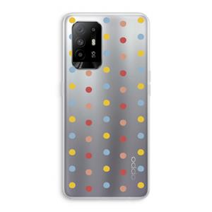 CaseCompany Bollen: Oppo A95 5G Transparant Hoesje