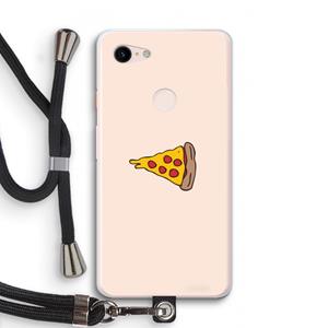 CaseCompany You Complete Me #1: Pixel 3 XL Transparant Hoesje met koord