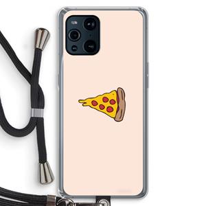 CaseCompany You Complete Me #1: Oppo Find X3 Pro Transparant Hoesje met koord