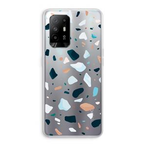 CaseCompany Terrazzo N°13: Oppo A95 5G Transparant Hoesje