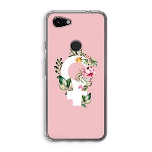 CaseCompany Venus: Google Pixel 3a Transparant Hoesje