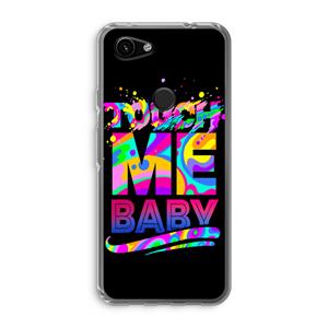CaseCompany Touch Me: Google Pixel 3a Transparant Hoesje