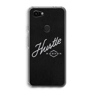 CaseCompany Hustle: Google Pixel 3a Transparant Hoesje