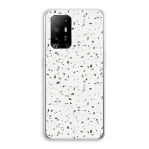 CaseCompany Terrazzo N°14: Oppo A95 5G Transparant Hoesje