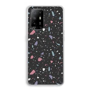 CaseCompany Terrazzo N°16: Oppo A95 5G Transparant Hoesje