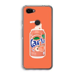 CaseCompany S(peach)less: Google Pixel 3a Transparant Hoesje