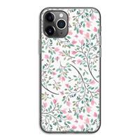 CaseCompany Sierlijke bloemen: iPhone 11 Pro Transparant Hoesje
