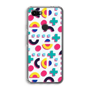 CaseCompany 8-bit N°2: Google Pixel 3a Transparant Hoesje