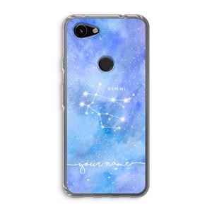 CaseCompany Sterrenbeeld - Licht: Google Pixel 3a Transparant Hoesje