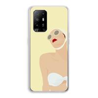 CaseCompany Summer: Oppo A95 5G Transparant Hoesje