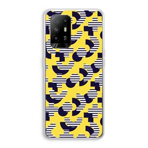 CaseCompany 8-bit N°3: Oppo A94 5G Transparant Hoesje