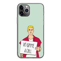 CaseCompany Gimme a call: iPhone 11 Pro Transparant Hoesje