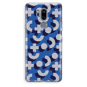 CaseCompany 8-bit N°5: LG G7 Thinq Transparant Hoesje