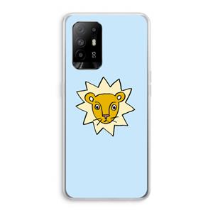 CaseCompany Kleine leeuw: Oppo A94 5G Transparant Hoesje