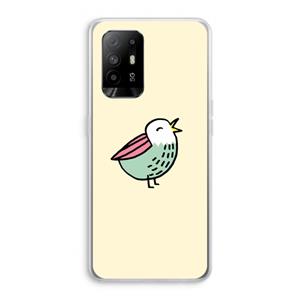 CaseCompany Birdy: Oppo A94 5G Transparant Hoesje