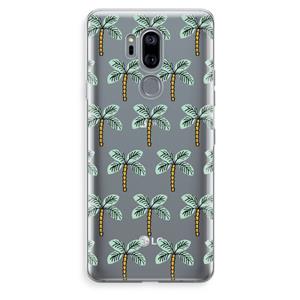 CaseCompany Paradise: LG G7 Thinq Transparant Hoesje