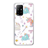 CaseCompany Fantasiewereld: Oppo A94 5G Transparant Hoesje