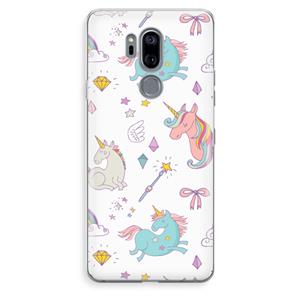 CaseCompany Fantasiewereld: LG G7 Thinq Transparant Hoesje