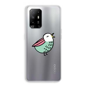 CaseCompany Birdy: Oppo A94 5G Transparant Hoesje