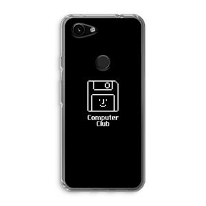 CaseCompany Hello: Google Pixel 3a Transparant Hoesje