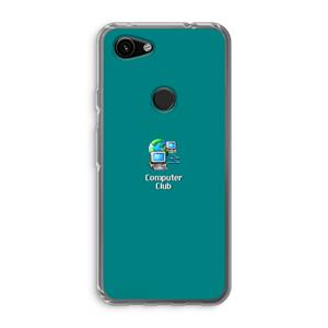 CaseCompany Win98: Google Pixel 3a Transparant Hoesje