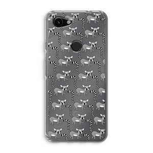 CaseCompany Makis: Google Pixel 3a Transparant Hoesje