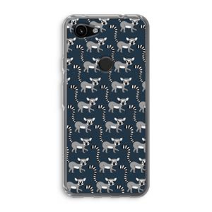 CaseCompany Makis: Google Pixel 3a Transparant Hoesje