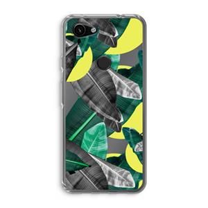 CaseCompany Fantasie jungle: Google Pixel 3a Transparant Hoesje