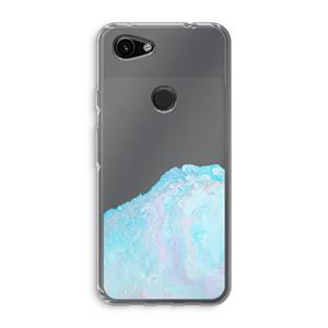 CaseCompany Fantasie pastel: Google Pixel 3a Transparant Hoesje