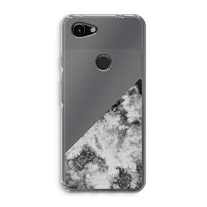 CaseCompany Onweer: Google Pixel 3a Transparant Hoesje