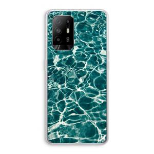 CaseCompany Weerkaatsing water: Oppo A94 5G Transparant Hoesje