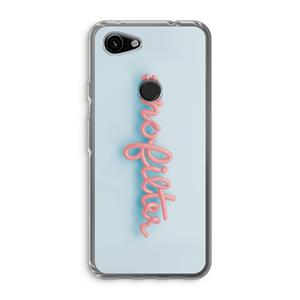CaseCompany nofilter: Google Pixel 3a Transparant Hoesje